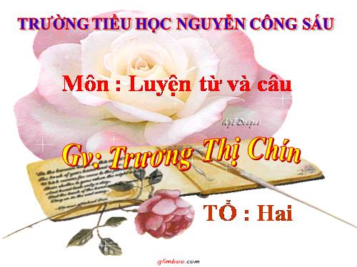 Tuần 1. Từ và câu