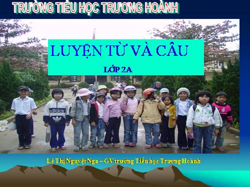 Tuần 7. MRVT: Từ ngữ về các môn học. Từ chỉ hoạt động