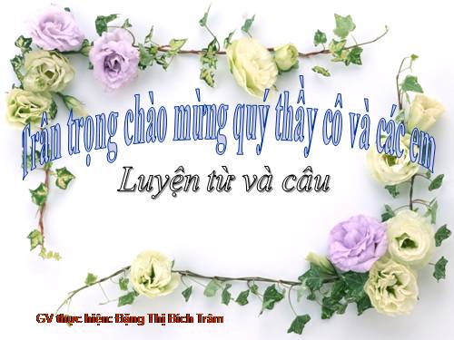 Tuần 20. MRVT: Từ ngữ về thời tiết. Đặt và trả lời câu hỏi: Khi nào? Dấu chấm, dấu chấm than