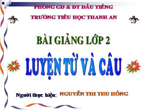 Tuần 22. MRVT: Từ ngữ về loài chim. Dấu chấm, dấu phẩy