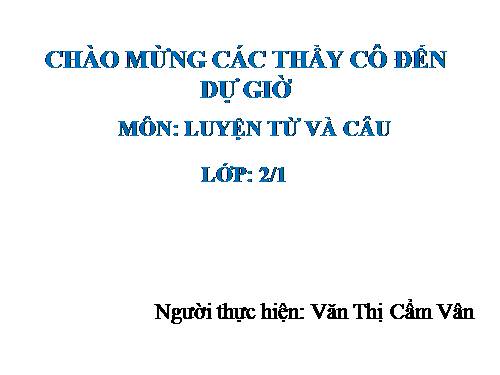 Tuần 24. MRVT: Từ ngữ về loài thú. Dấu chấm, dấu phẩy