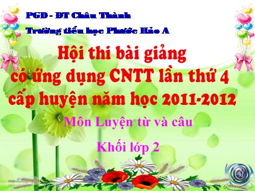 Tuần 11. MRVT: Từ ngữ về đồ dùng và công việc trong nhà