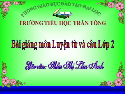 Tuần 19. MRVT: Từ ngữ về các mùa. Đặt và trả lời câu hỏi: Khi nào?