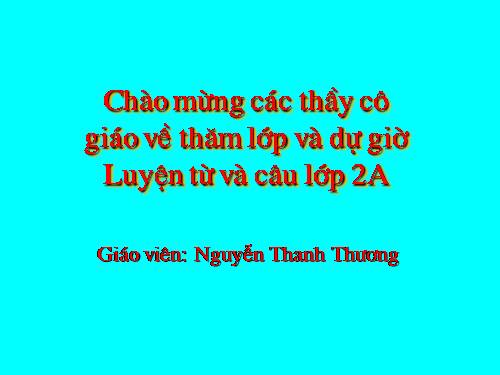 Tuần 8. Từ chỉ hoạt động, trạng thái. Dấu phẩy