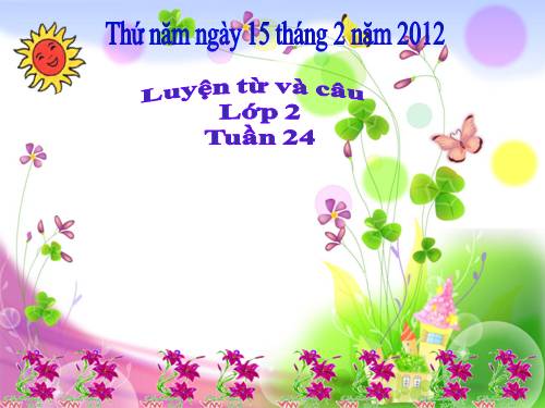 Tuần 24. MRVT: Từ ngữ về loài thú. Dấu chấm, dấu phẩy