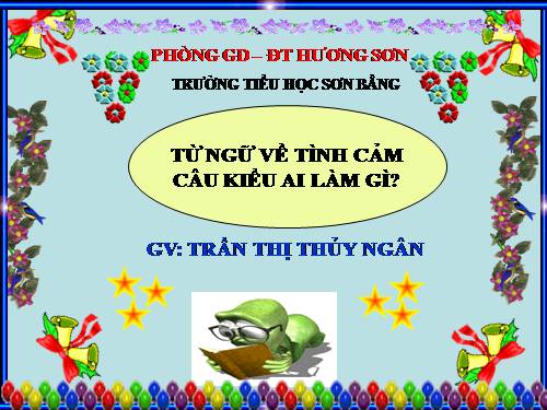 Tuần 14. MRVT: Từ ngữ về tình cảm gia đình. Câu kiểu Ai làm gì? Dấu chấm, dấu chấm hỏi