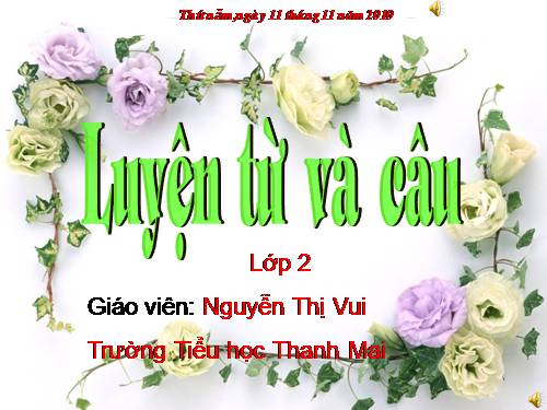 Tuần 12. MRVT: Từ ngữ về tình cảm. Dấu phẩy.