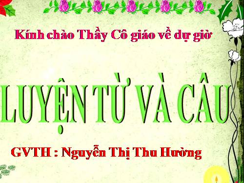 Tuần 12. MRVT: Từ ngữ về tình cảm. Dấu phẩy.