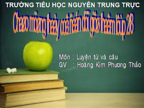 Tuần 13. MRVT: Từ ngữ về công việc gia đình. Câu kiểu Ai làm gì?