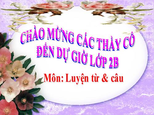 Tuần 10. MRVT: Từ ngữ về họ hàng. Dấu chấm, dấu chấm hỏi