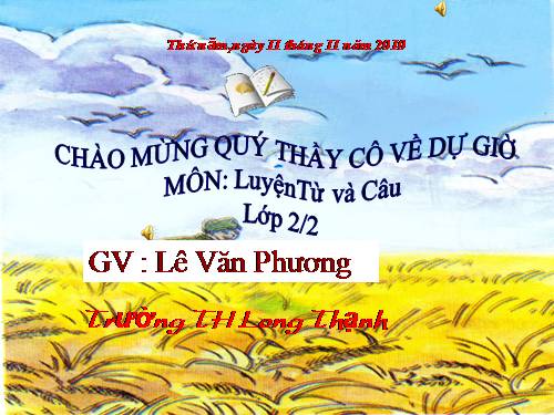 Tuần 12. MRVT: Từ ngữ về tình cảm. Dấu phẩy.