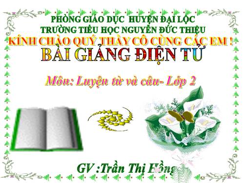 Tuần 8. Từ chỉ hoạt động, trạng thái. Dấu phẩy