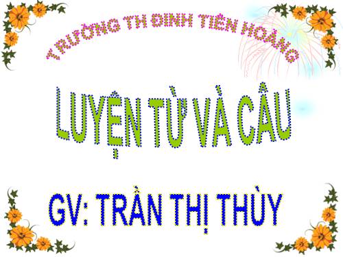 Tuần 8. Từ chỉ hoạt động, trạng thái. Dấu phẩy