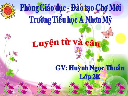 Tuần 24. MRVT: Từ ngữ về loài thú. Dấu chấm, dấu phẩy