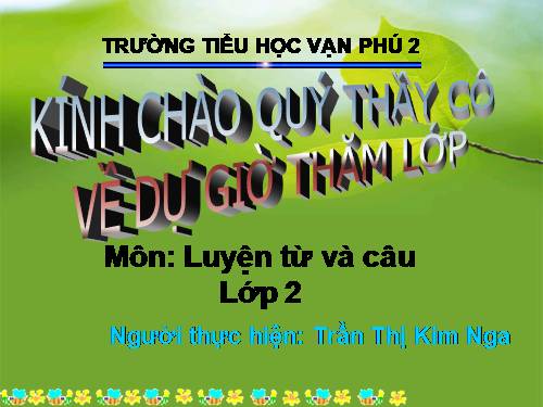 Tuần 24. MRVT: Từ ngữ về loài thú. Dấu chấm, dấu phẩy