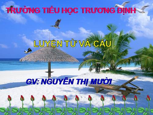 Tuần 26. MRVT: Từ ngữ về sông biển. Dấu phẩy