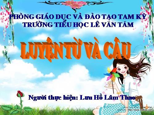 Tuần 20. MRVT: Từ ngữ về thời tiết. Đặt và trả lời câu hỏi: Khi nào? Dấu chấm, dấu chấm than