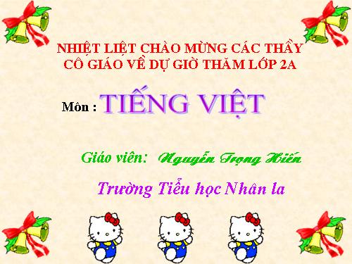 Tuần 20. MRVT: Từ ngữ về thời tiết. Đặt và trả lời câu hỏi: Khi nào? Dấu chấm, dấu chấm than