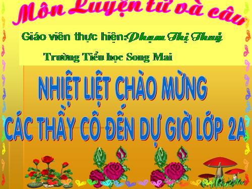 Tuần 8. Từ chỉ hoạt động, trạng thái. Dấu phẩy