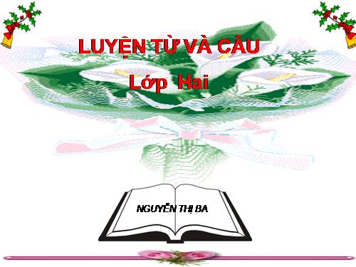 Tuần 17. MRVT: Từ ngữ về vật nuôi. Câu kiểu Ai thế nào?