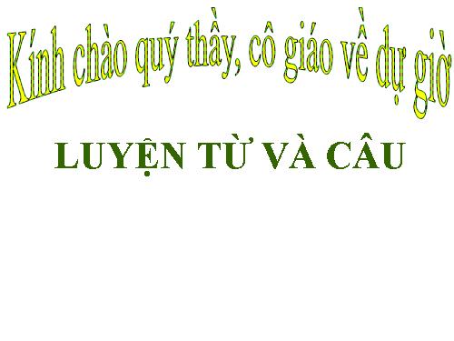 Tuần 10. MRVT: Từ ngữ về họ hàng. Dấu chấm, dấu chấm hỏi