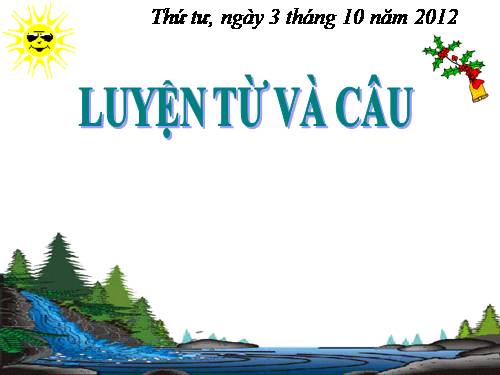 Tuần 6. Câu kiểu Ai là gì? Khẳng định, phủ định. MRVT: Từ ngữ về đồ dùng học tập