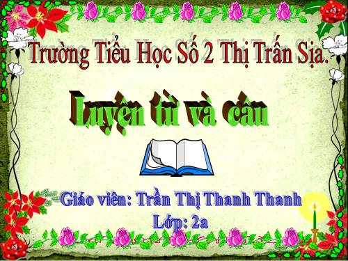 Tuần 12. MRVT: Từ ngữ về tình cảm. Dấu phẩy.