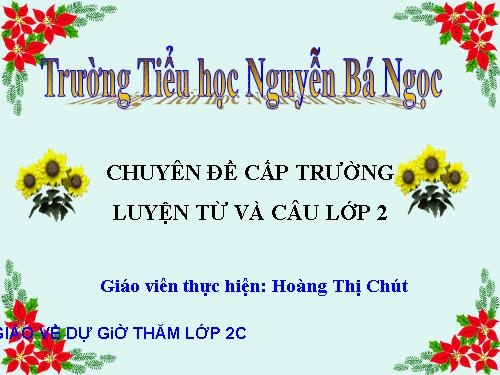 Tuần 19. MRVT: Từ ngữ về các mùa. Đặt và trả lời câu hỏi: Khi nào?