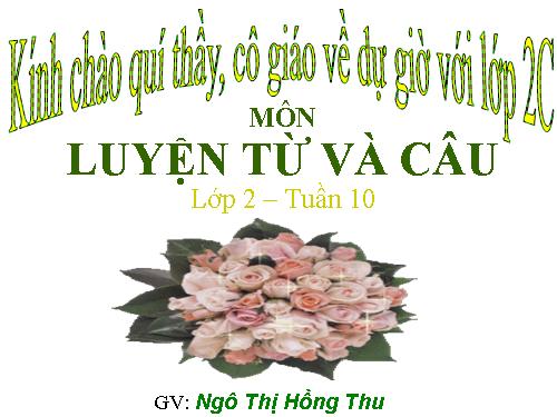 Tuần 10. MRVT: Từ ngữ về họ hàng. Dấu chấm, dấu chấm hỏi