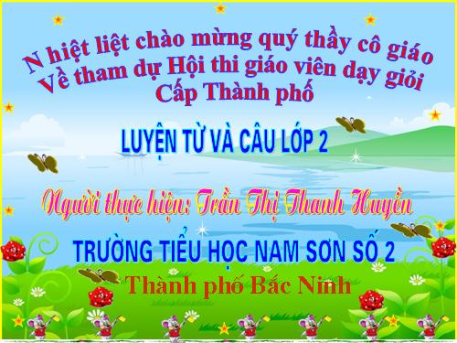 Tuần 15. Từ chỉ đặc điểm. Câu kiểu Ai thế nào?