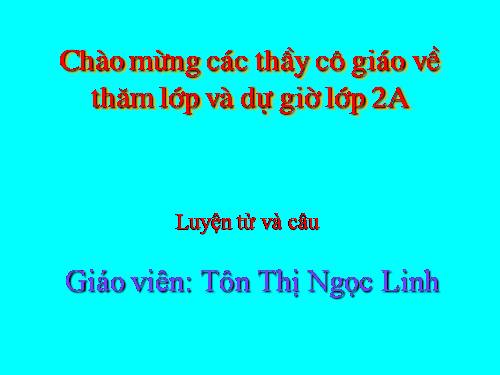 Tuần 8. Từ chỉ hoạt động, trạng thái. Dấu phẩy