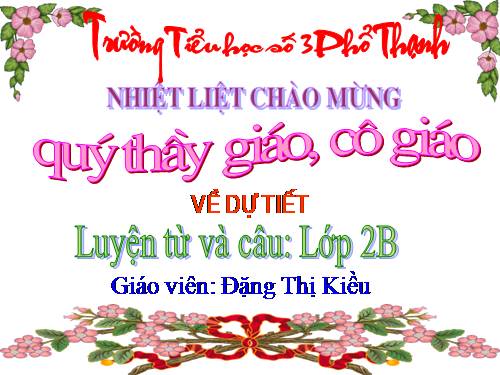 Tuần 21. MRVT: Từ ngữ về chim chóc. Đặt và trả lời câu hỏi: Ở đâu?