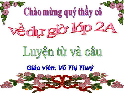 Tuần 21. MRVT: Từ ngữ về chim chóc. Đặt và trả lời câu hỏi: Ở đâu?