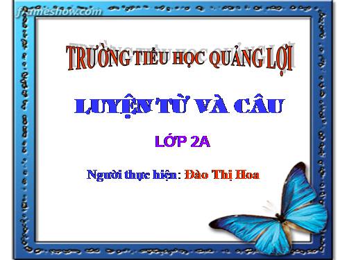 Tuần 23. MRVT: Từ ngữ về muông thú. Đặt và trả lời câu hỏi: Như thế nào?