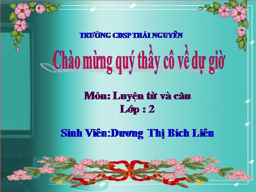 Tuần 21. MRVT: Từ ngữ về chim chóc. Đặt và trả lời câu hỏi: Ở đâu?