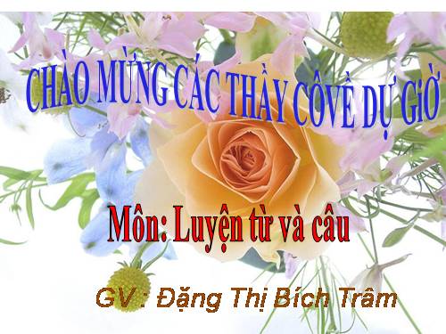 Tuần 13. MRVT: Từ ngữ về công việc gia đình. Câu kiểu Ai làm gì?