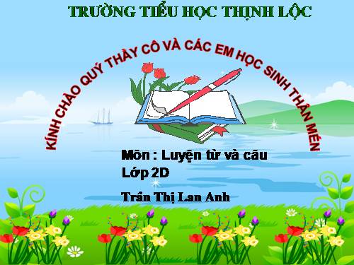 Tuần 28. MRVT: Từ ngữ về cây cối. Đặt và trả lời câu hỏi: Để làm gì? Dấu chấm, dấu phẩy