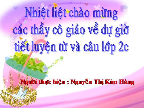 Tuần 7. MRVT: Từ ngữ về các môn học. Từ chỉ hoạt động