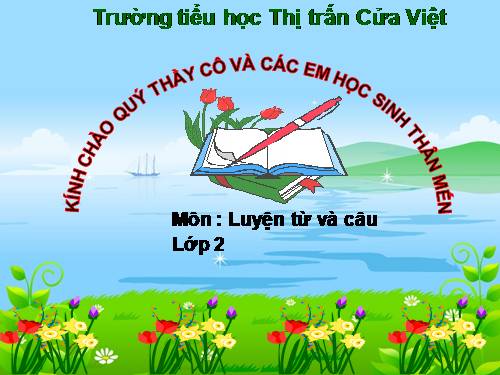 Tuần 29. MRVT: Từ ngữ về cây cối. Đặt và trả lời câu hỏi: Để làm gì?