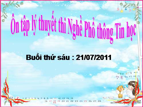 Trac nghiem Tin hoc can ban