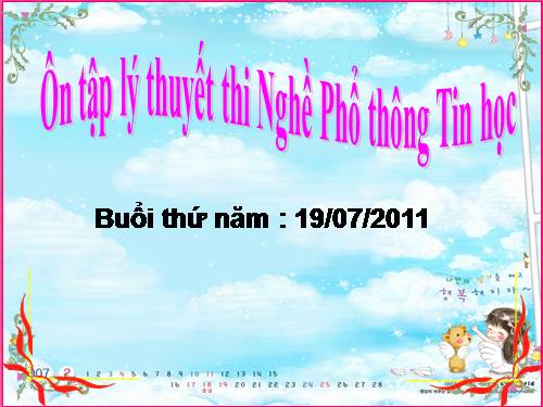 Trac nghiem Tin hoc can ban