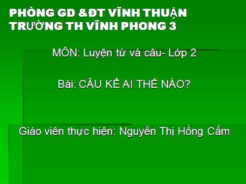 Tuần 17. MRVT: Từ ngữ về vật nuôi. Câu kiểu Ai thế nào?