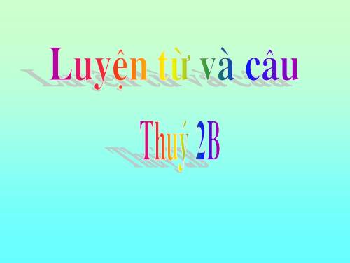 Tuần 5. Tên riêng và cách viết tên riêng. Câu kiểu Ai là gì?