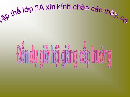 Tuần 7. MRVT: Từ ngữ về các môn học. Từ chỉ hoạt động