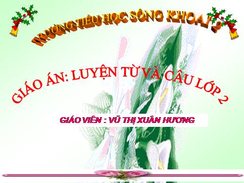 Tuần 22. MRVT: Từ ngữ về loài chim. Dấu chấm, dấu phẩy