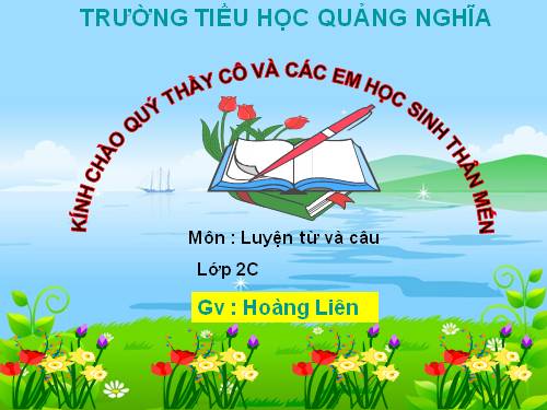 Tuần 29. MRVT: Từ ngữ về cây cối. Đặt và trả lời câu hỏi: Để làm gì?