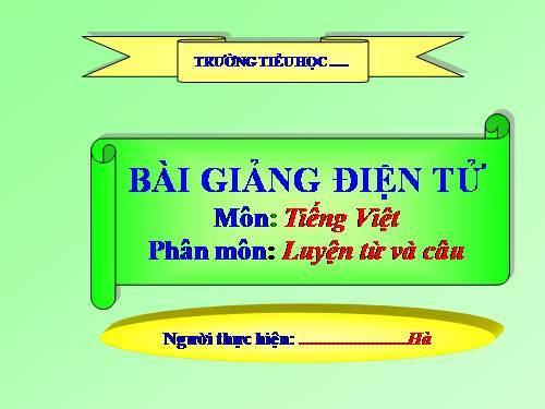 Tuần 26. MRVT: Từ ngữ về sông biển. Dấu phẩy