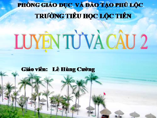 Tuần 24. MRVT: Từ ngữ về loài thú. Dấu chấm, dấu phẩy