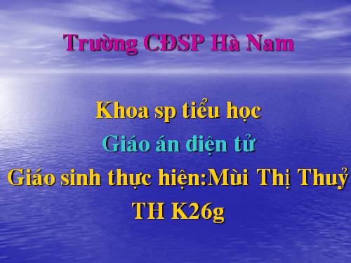 Tuần 4. Từ chỉ sự vật. MRVT: ngày, tháng, năm