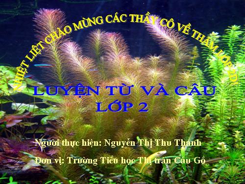 Tuần 24. MRVT: Từ ngữ về loài thú. Dấu chấm, dấu phẩy